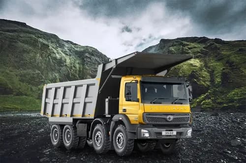 BharatBenz 3532CM Yellow Colour BharatBenz 3532CM Yellow Colour