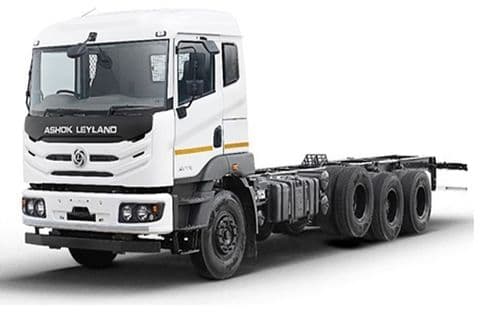 Ashok Leyland 4125 8x2 DTLA MAV Left Front Three Quarter