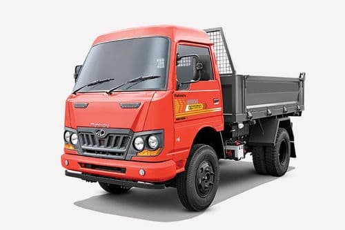 Mahindra Loadking Optimo Tipper BS6 Red & Grey Colour