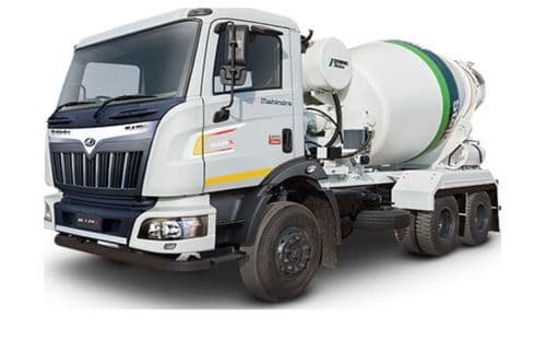 Mahindra Blazo X 28 Transit Mixer Left Front Three Quarter