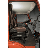 SAFETY ENHANCED with more solid built quality ALL STEEL Cabin