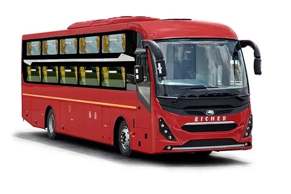 Eicher Sleeper 12.4M Red Colour