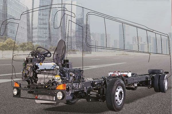 Bharat Benz 1624 Chassis