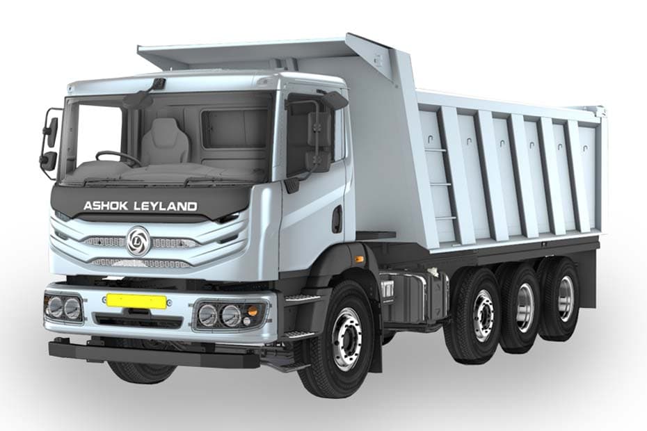 Ashok Leyland 3520 Tipper 8x2 Front Left Side