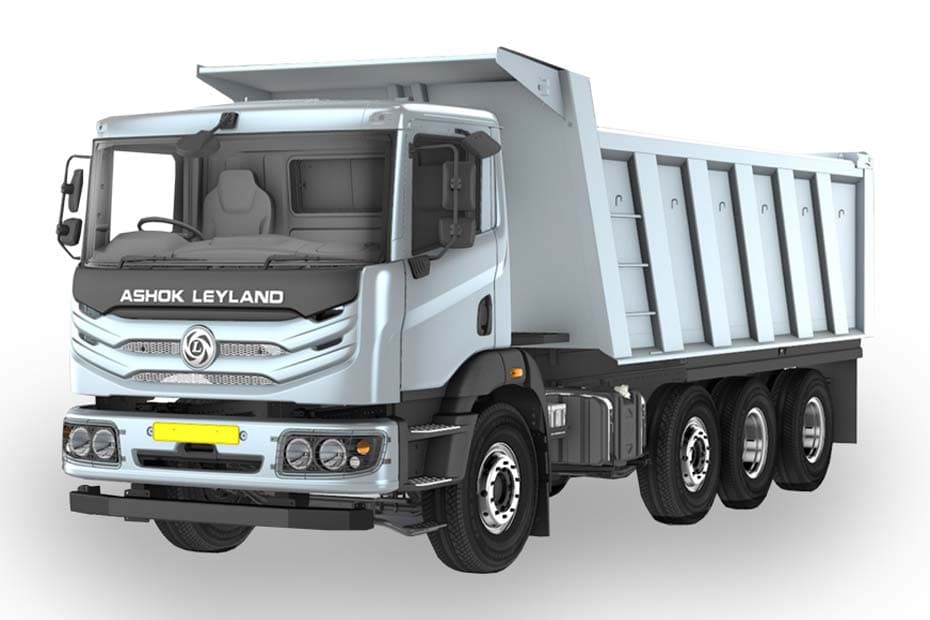 Ashok Leyland 3520 Tipper 8x4 Front Left Side