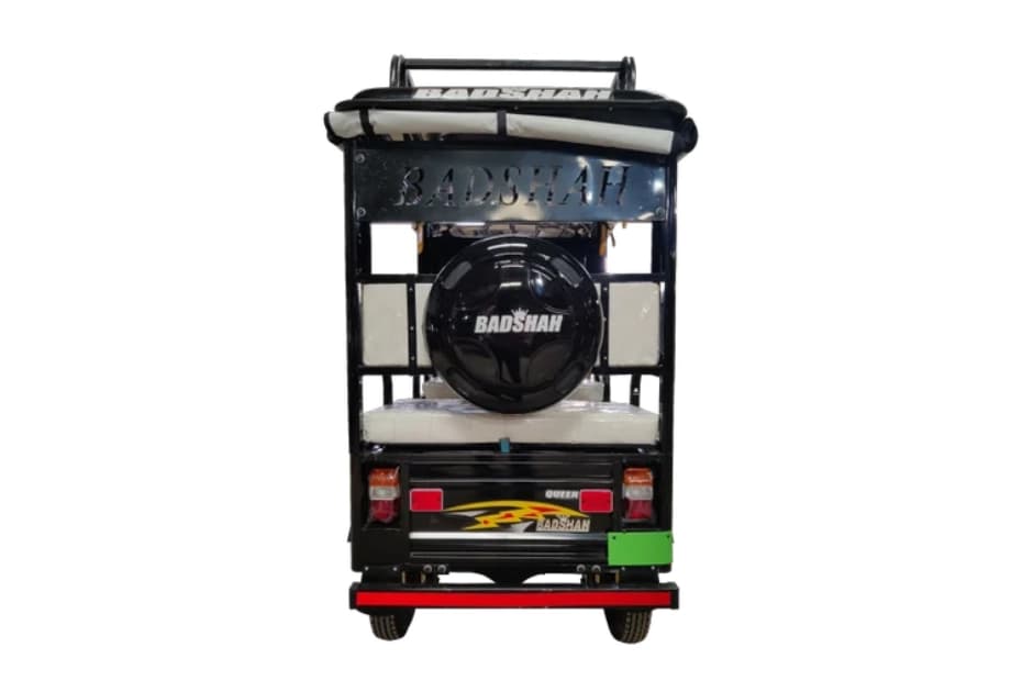 Badshah Queen MS E Rickshaw Rear View
