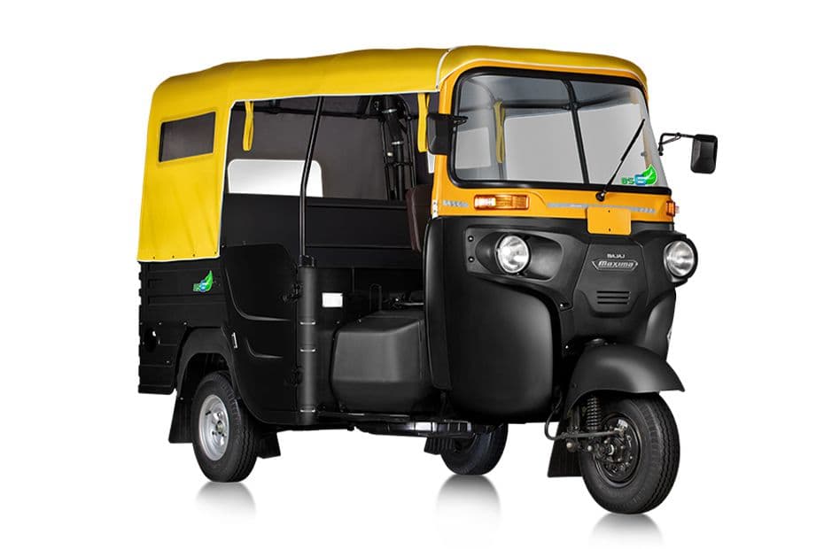 Bajaj Maxima X Wide Black-Yellow
