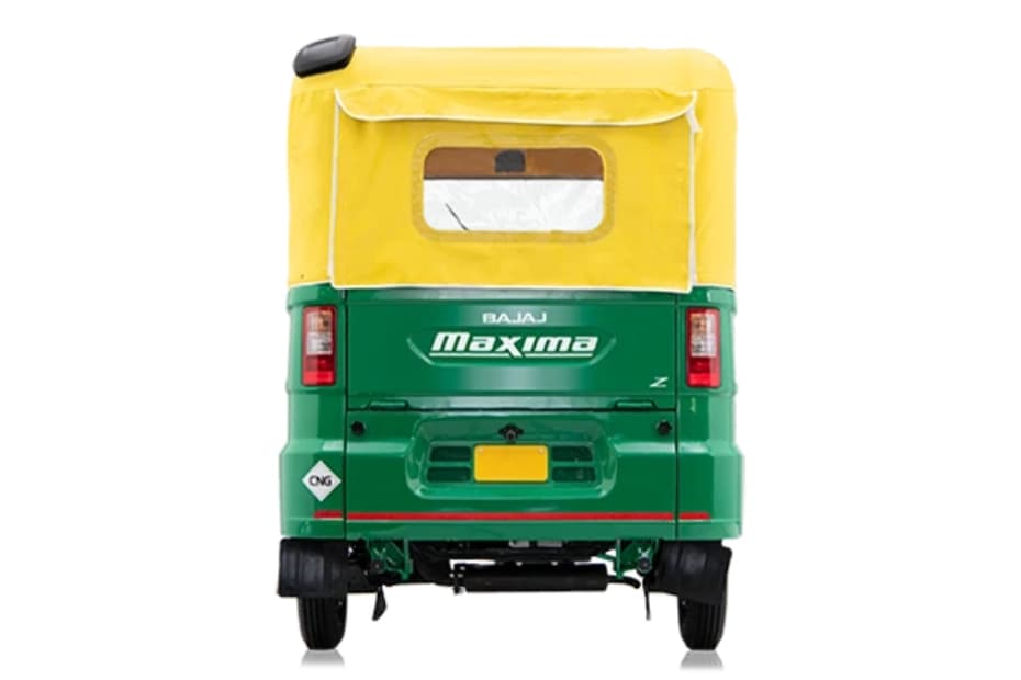 Bajaj Maxima Z Eco-Green Rear View