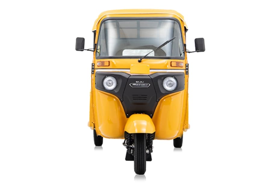 Bajaj Maxima Z Golden-Yellow Front View