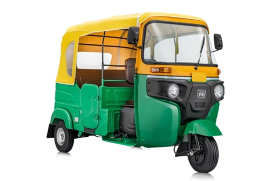 Bajaj RE Right Front Three Quarter