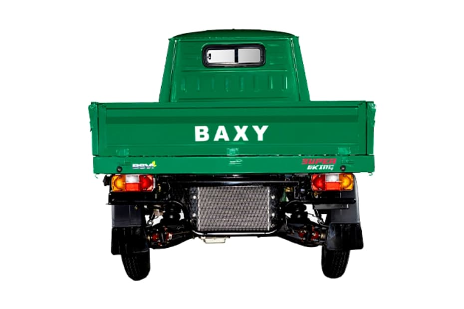 Baxy Super King Twin Cylinder Rear View