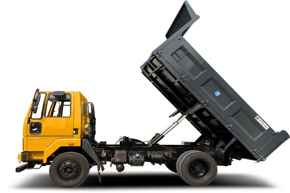 Ashok Leyland Ecomet 1415 Star Tipper Left Side