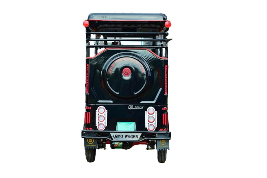 Indo Wagen Q8 Black Rear View