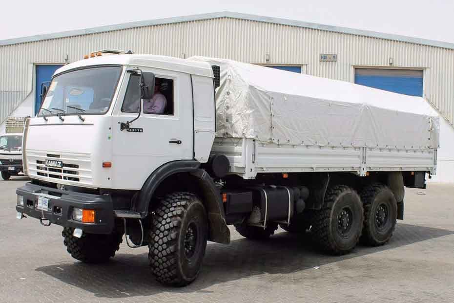 Kamaz 43118 6X6 Front Left Side