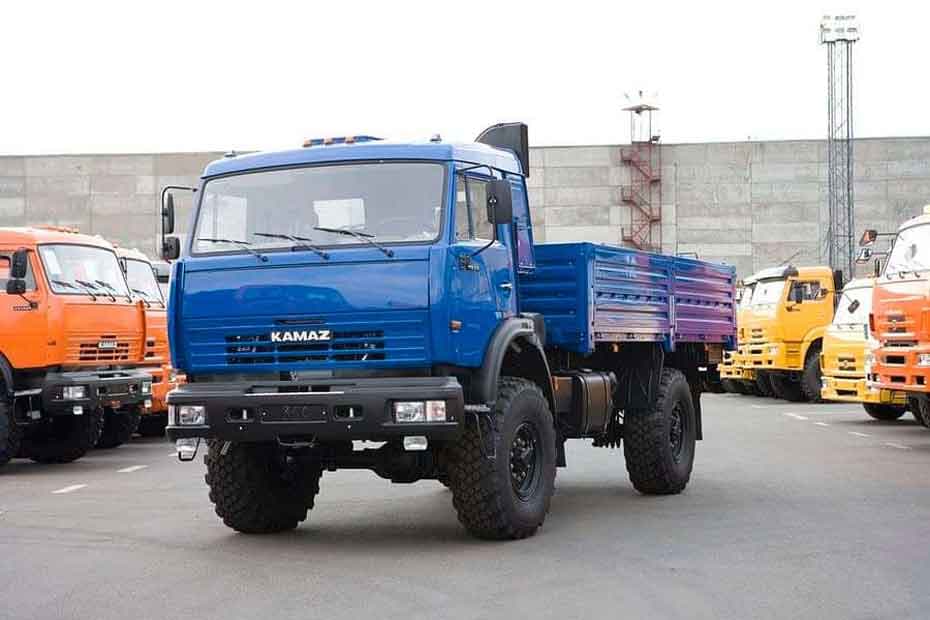 Kamaz 4326 4X4 Front Left Side