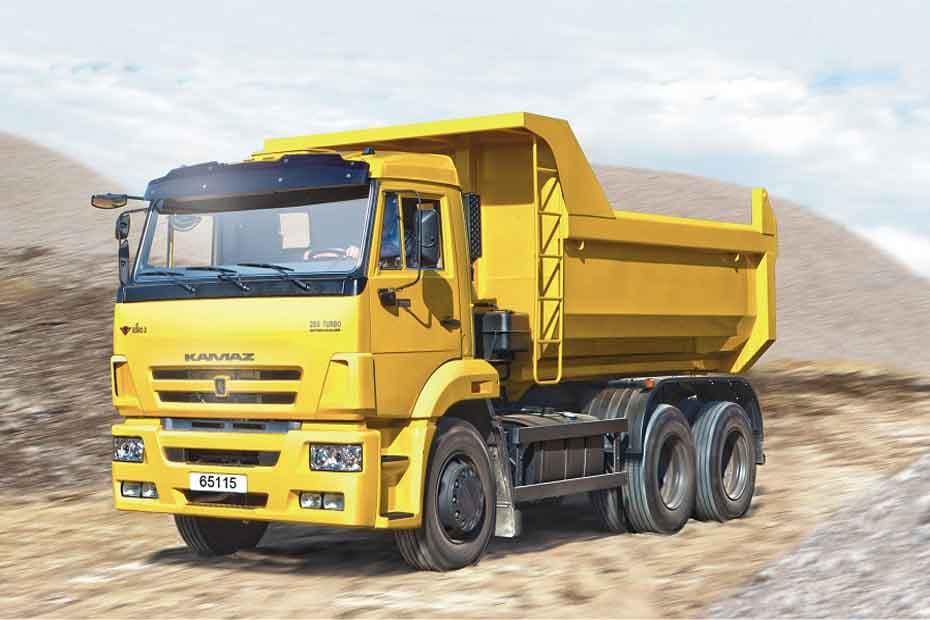 Kamaz 65111 6X6 Front Left Side