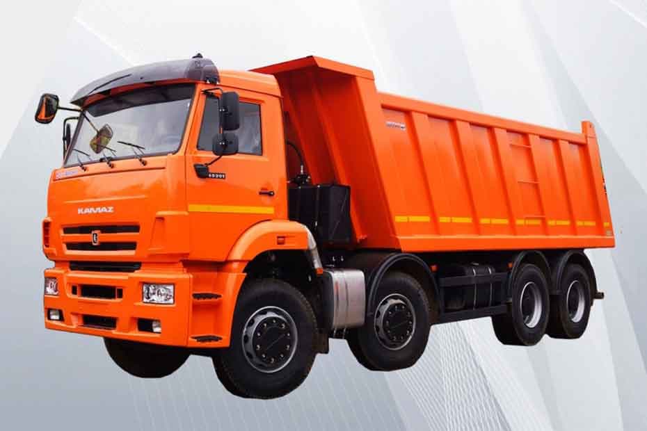 Kamaz 65201 8X4 Front Left Side