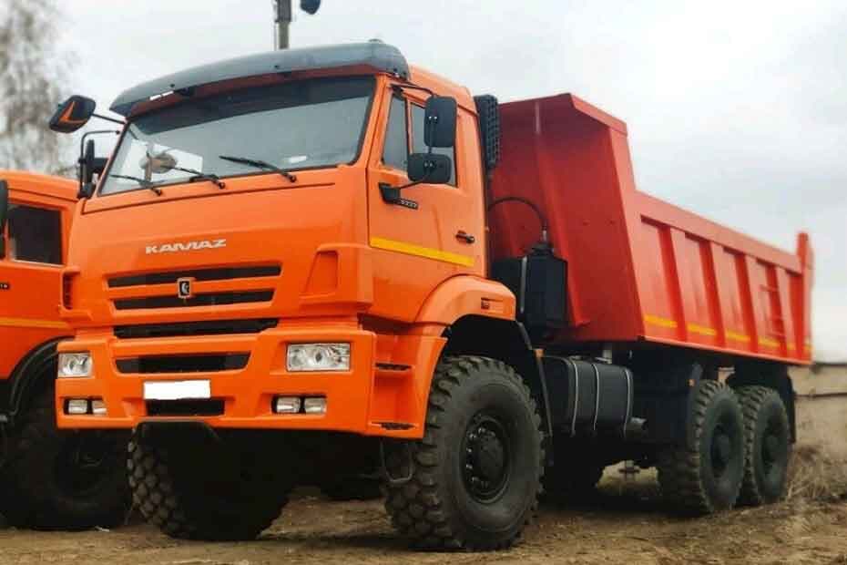 Kamaz 65222 6X6 Front Left Side