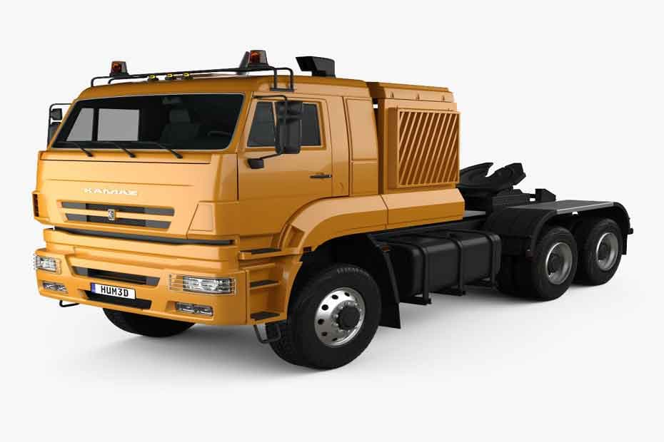 Kamaz 65226 6X6 Front Left Side