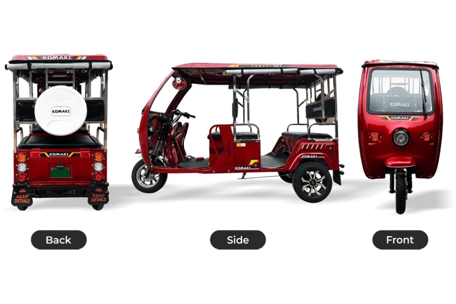 Komaki Smart E-Auto Exterior Images