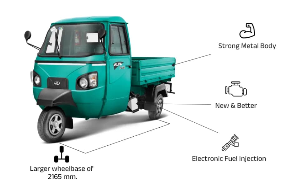 Mahindra Alfa Plus CNG Exterior Image