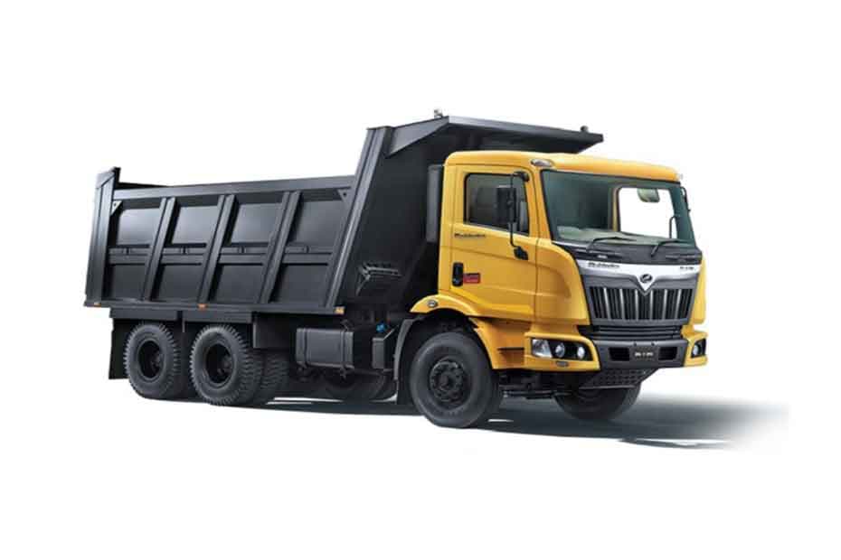 Mahindra Blazo X 35 Tipper 8X4 Front Right Side