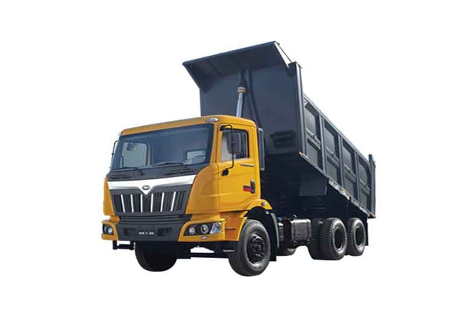 Mahindra Blazo X 35 Tipper 8X4 Front Left Side