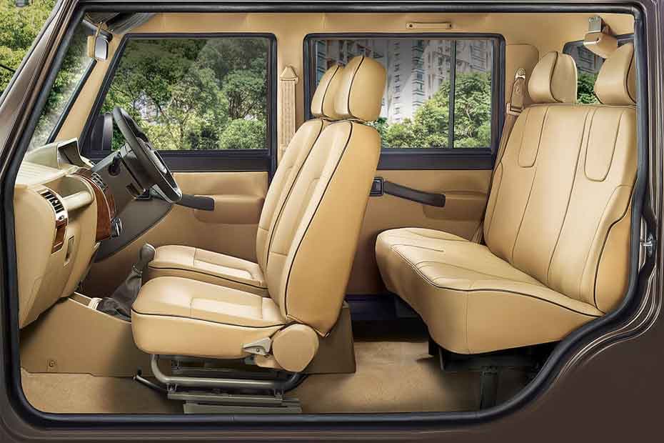 Mahindra Bolero Camper Interior Image