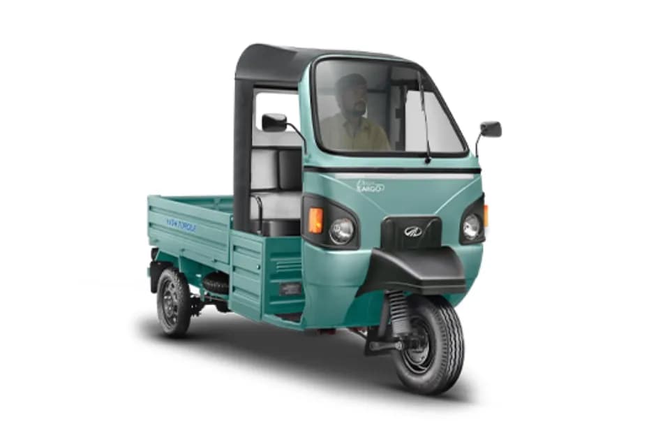 Mahindra E Alfa Cargo Green Color