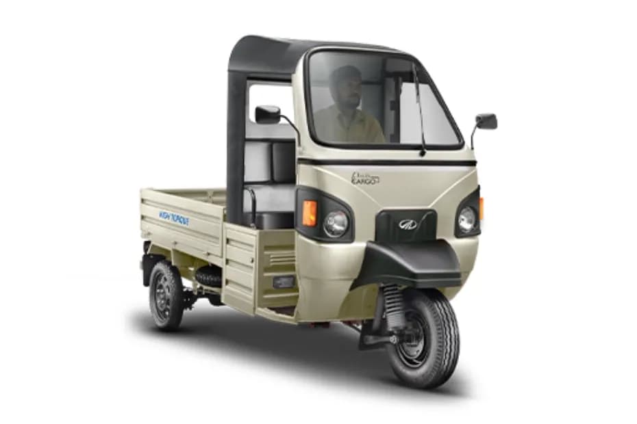 Mahindra E Alfa Cargo White Color