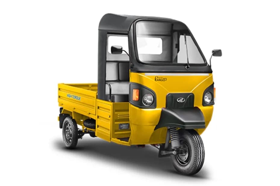 Mahindra E Alfa Cargo Yellow Color