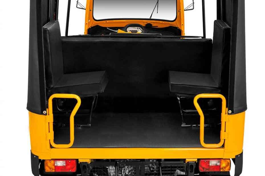 Piaggio Apé Auto Plus Rear View