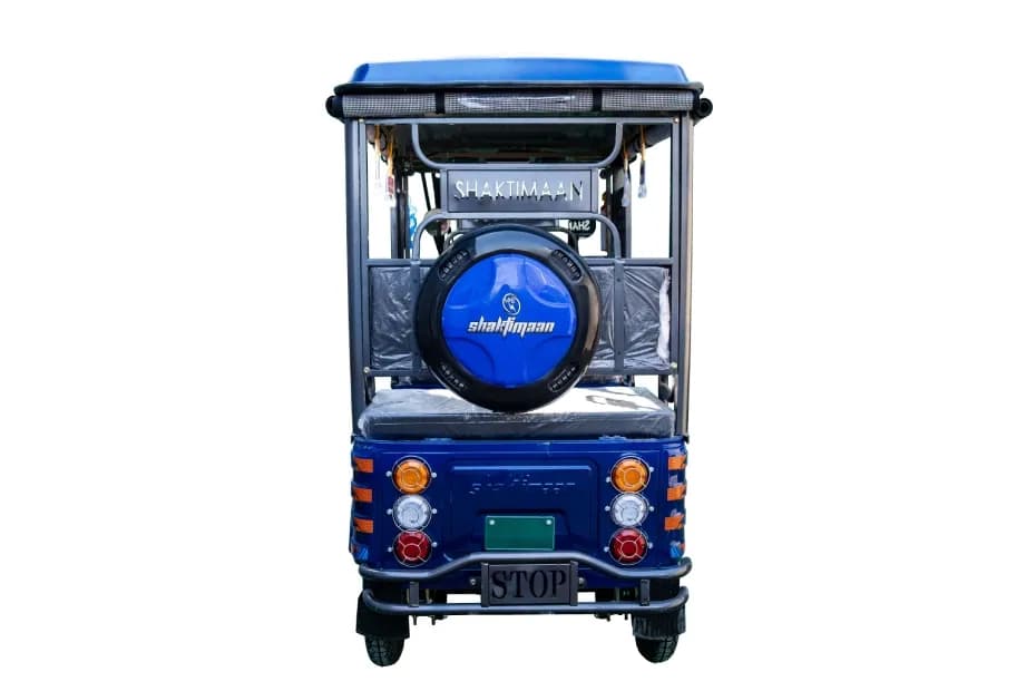 Shaktimaan 10 MS E-Rickshaw Rear View
