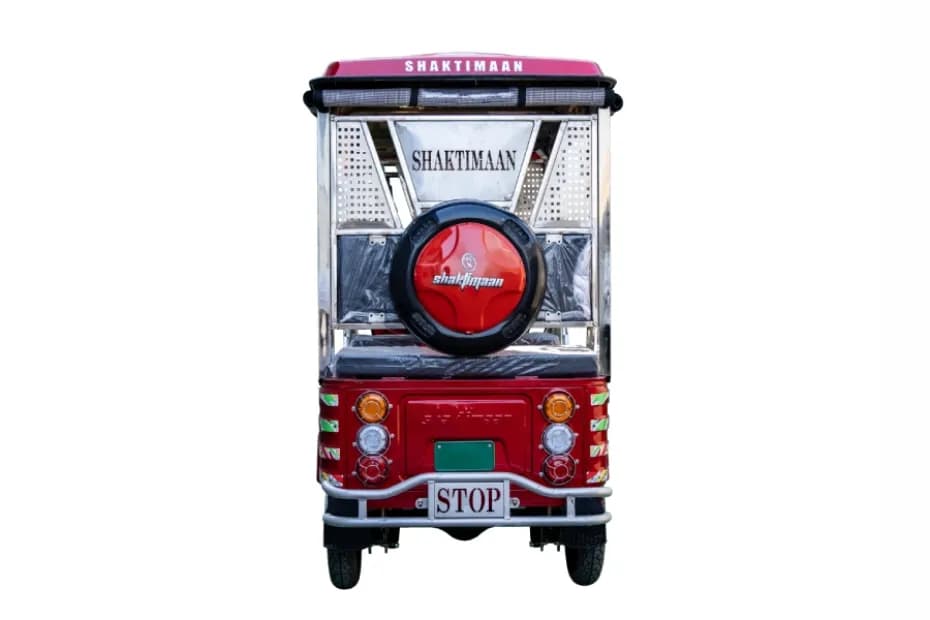 Shaktimaan 10 SS E-Rickshaw Rear View