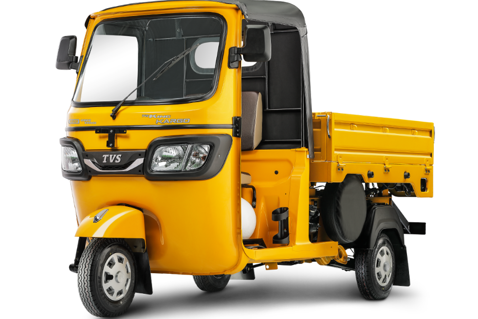 TVS King Kargo Left Front Three Qaurter