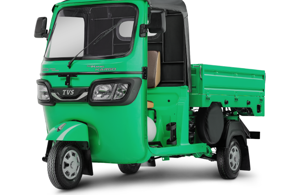 TVS King Kargo Left Front Three Qaurter