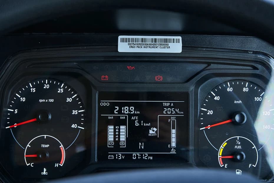 Tata 1612g LPT Instrument Cluster