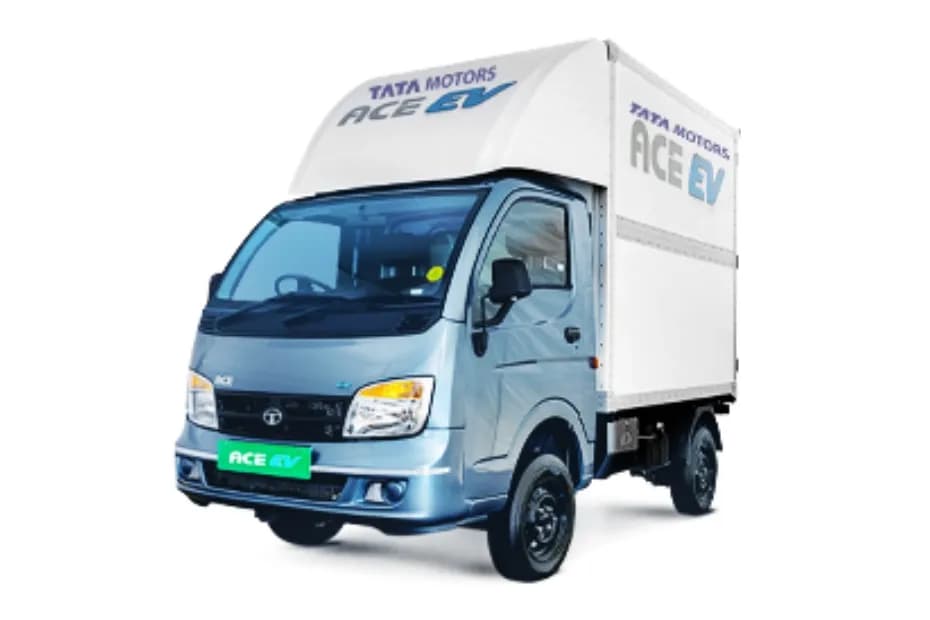 Tata ACE EV Blue & White Color