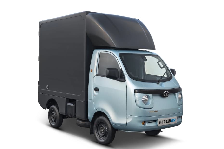 Tata ACE Pro EV Light Blue Color