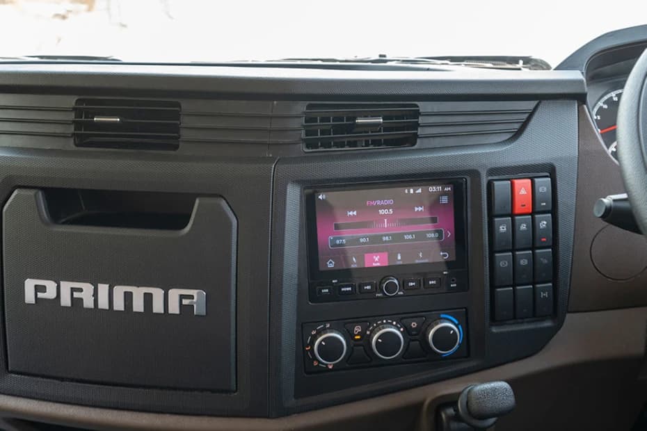 Tata Prima 3530.K/TK SRT Music System & AC Vent