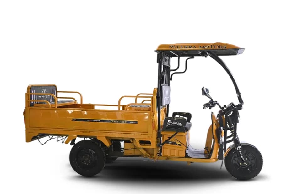 Terra Motors Pace E Cargo Yellow Color
