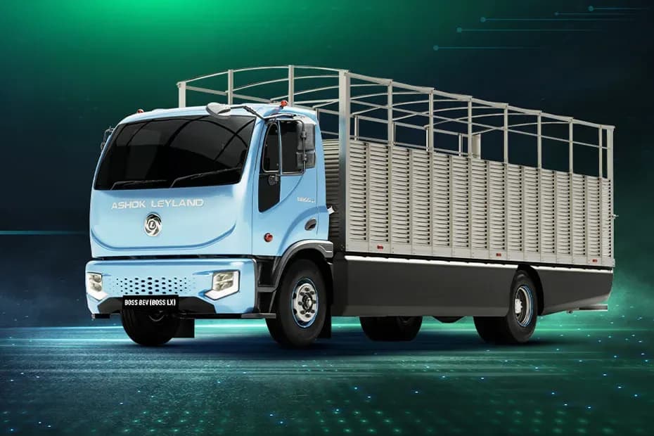 Ashok Leyland BOSS EV Front Left Side