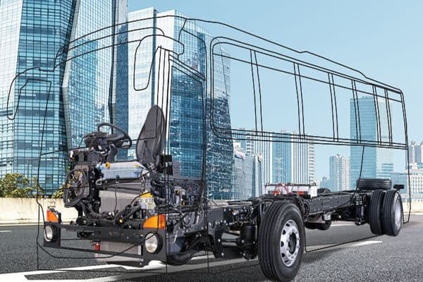 Bharat Benz 1624 Chassis