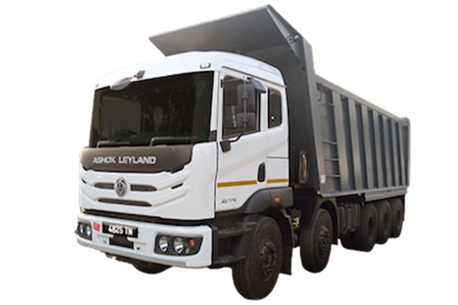 Ashok Leyland 4825 Tipper Front Left Side