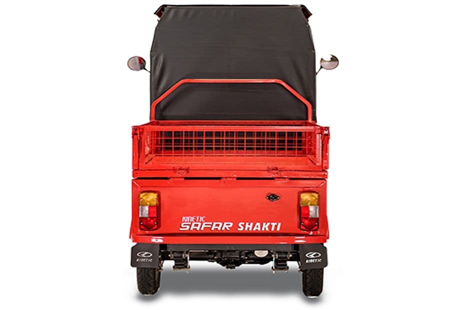 Kinetic Safar Shakti Red Rear Side