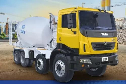 Tata Prima 3530.K Repto Yellow & White Color