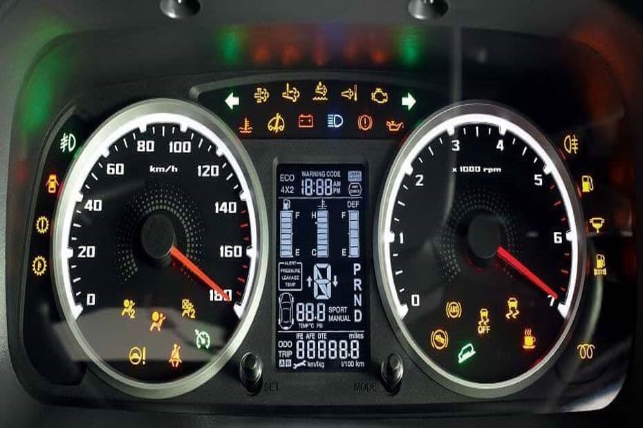 Tata yodha Pickup Instrument Cluster