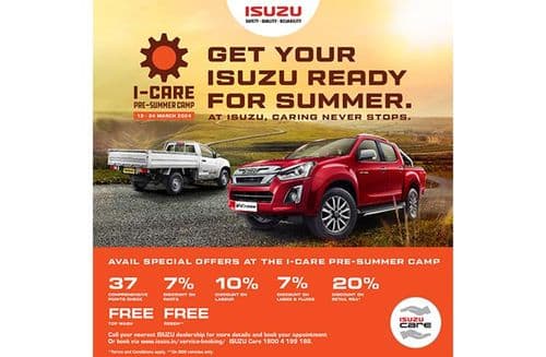 ISUZU I-Care Pre-Summer Camp