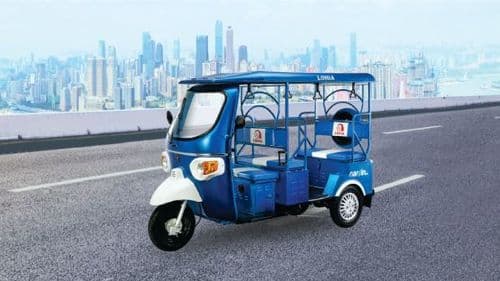 Lohia aims to sell 10,000 electric three-wheelers.