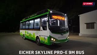 Creating sustainable future with Eicher's Electric Bus - Skyline Pro-E